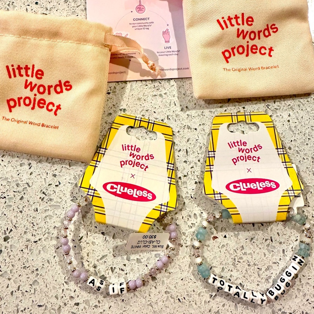 Little Words Project Bracelet/Friendship Bracelet/LWP Clueless Collection/beaded